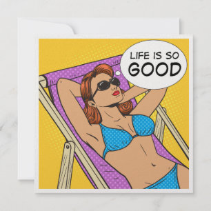 La Vida Es Tan Buena Invitación