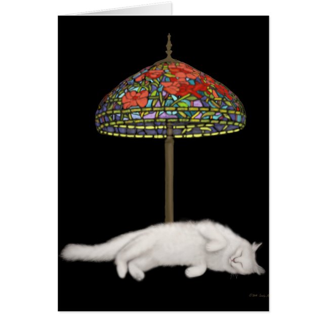 La vida es tarjeta dura del gato (Frente)