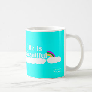 La vida es taza de café hermosa