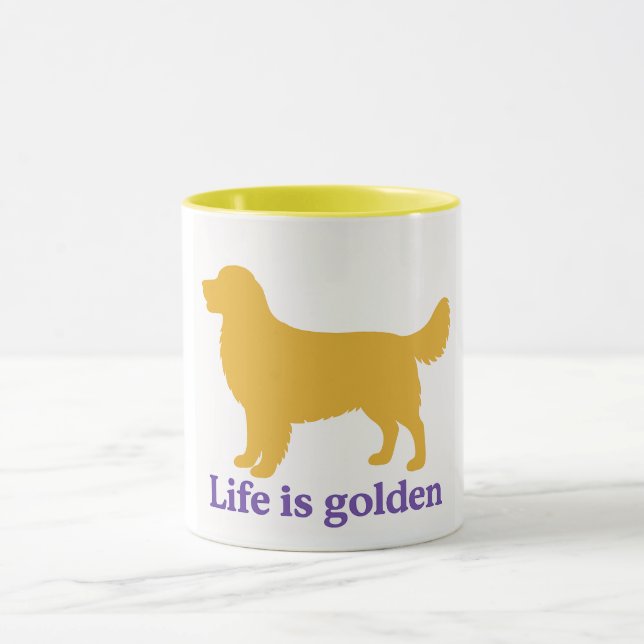 La vida es taza dorada (Centro)