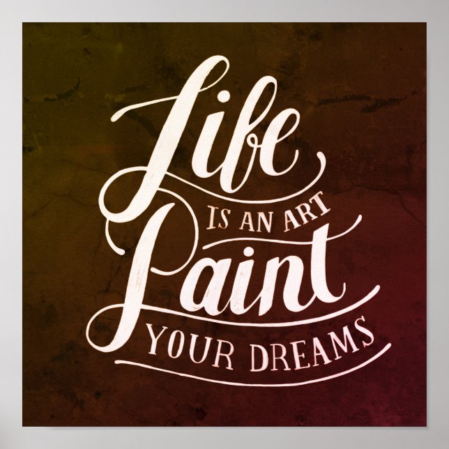 La vida es un arte (Frente)