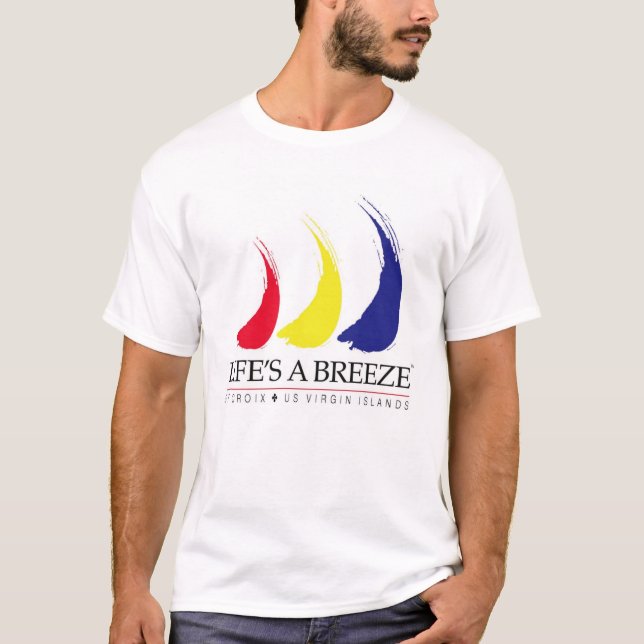 La vida es un Breeze®_Paint-The-Wind_St. Camiseta (Anverso)