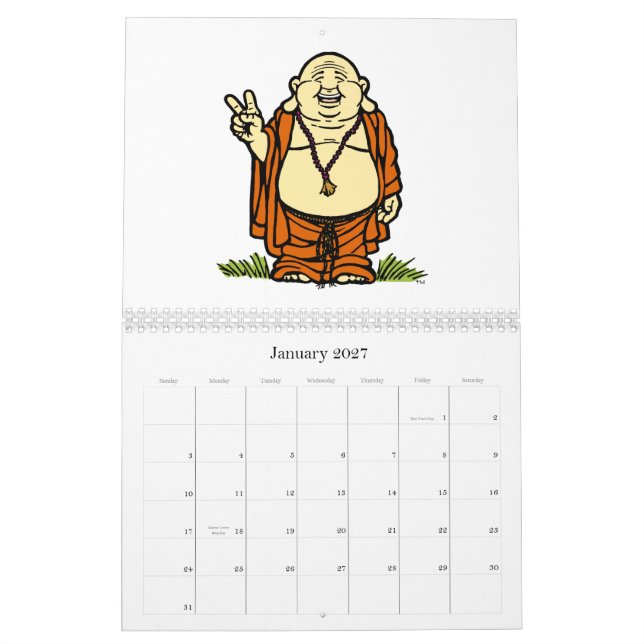 La vida es un calendario hermoso de la cosa (Jan 2027)