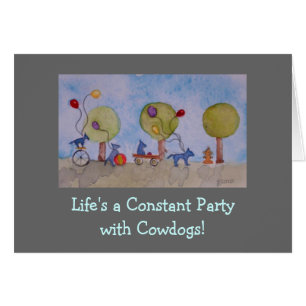 la vida es un fiesta, vida es una vaca constante