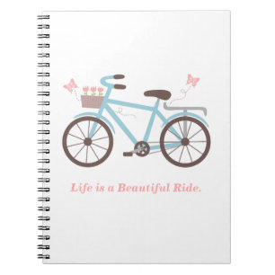 La vida es un hermoso viaje Cuaderno de bicicleta