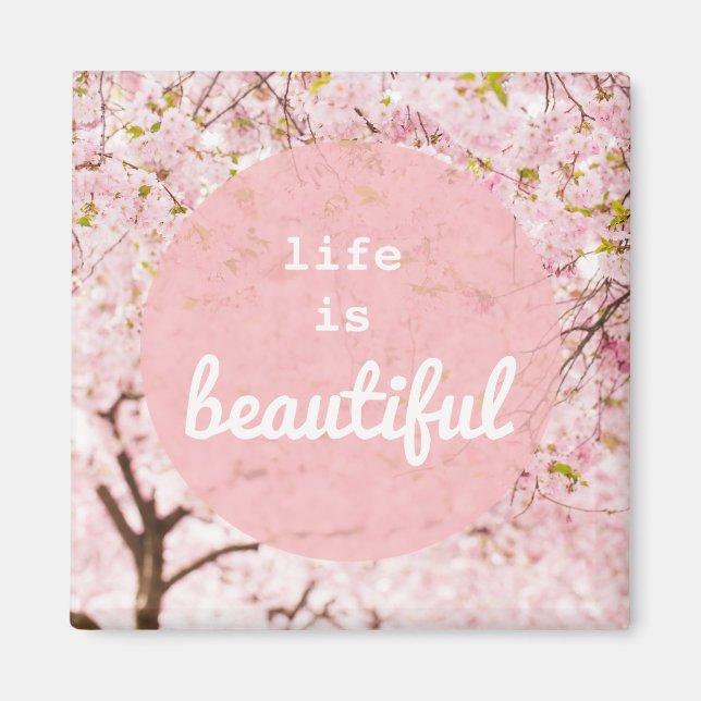 La Vida Es Un Imán Hermoso (Frente)