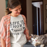 La vida es un pequeño estropeo en la camiseta de t
