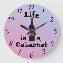 La vida es un reloj de pared de Cabernet