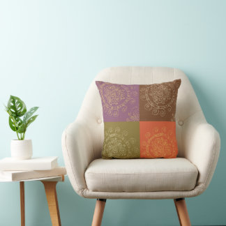 La vida es un verbo! Almohada decorativa