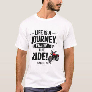 La Vida Es Un Viaje Disfruta El Paseo Camiseta De