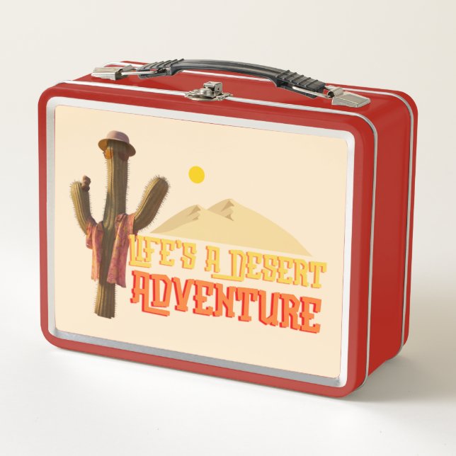 La vida es una aventura del desierto (Anverso)