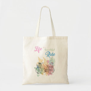 La vida es una bolsa de asas hermosa del paseo