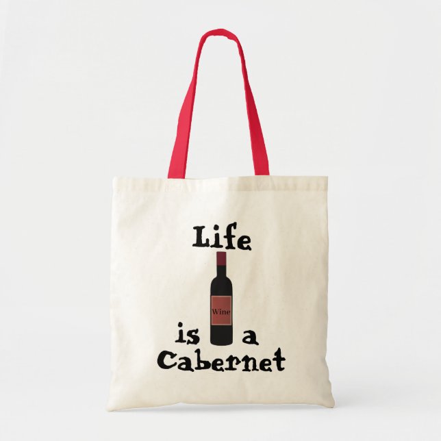 La vida es una bolsa de té de Cabernet (Frente)