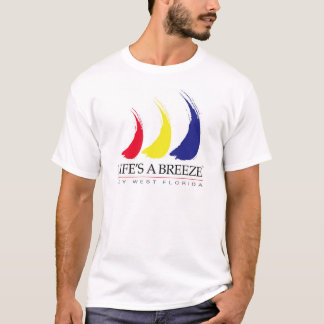 La vida es una camiseta del oeste de