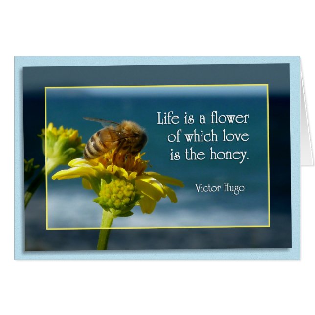 La vida es una flor (Anverso (Horizontal))