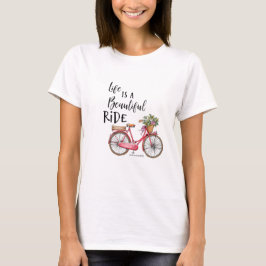 LA VIDA ES UNA HERMOSA CAMISA DE TREN EN BICICLETA