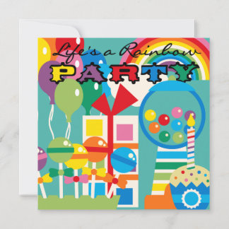 La vida es una invitación al cumpleaños del arco i