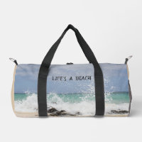 La vida es una pequeña bolsa de remolinos de playa
