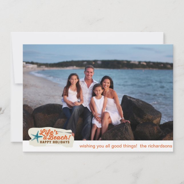 ¡La vida es una playa! (Anverso)