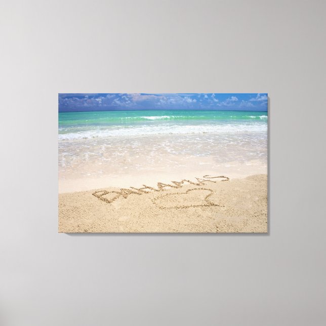 La vida es una playa - Imprimir lienzo (Anverso)