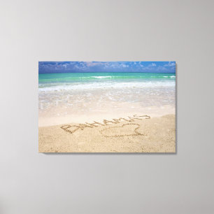 La vida es una playa - Imprimir lienzo