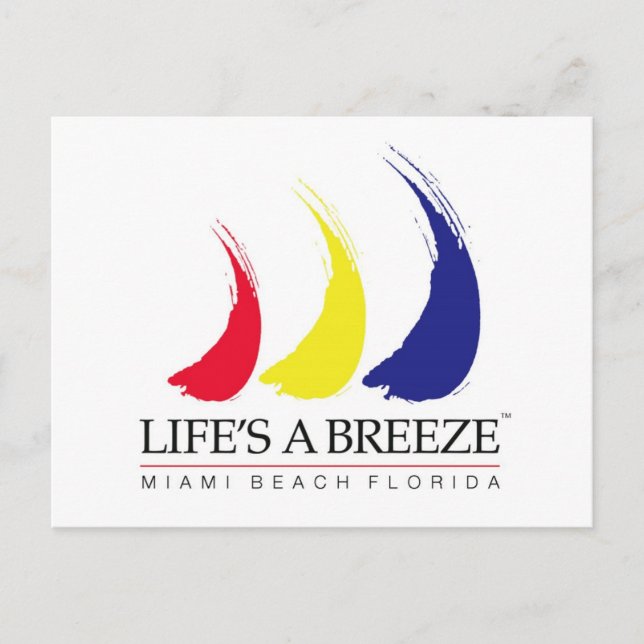 La vida es una postal de Miami Beach (Anverso)