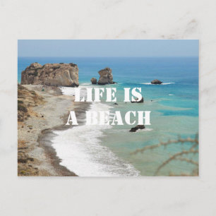 La vida es una postal de playa