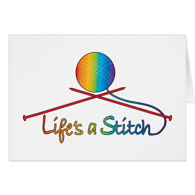 La vida es una puntada (Anverso (Horizontal))