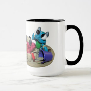 La vida es una taza de café de la playa