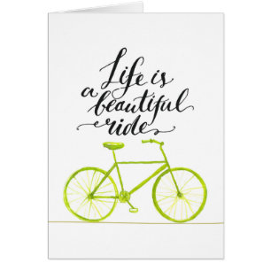 La vida es una verde lima hermosa del paseo