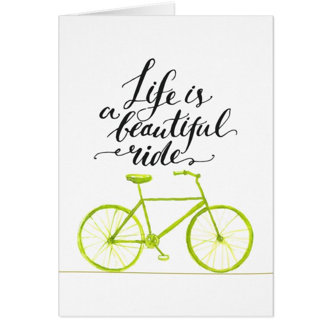 La vida es una verde lima hermosa del paseo (Frente)