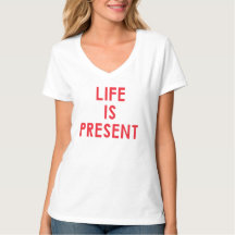 La vida está presente en la camiseta