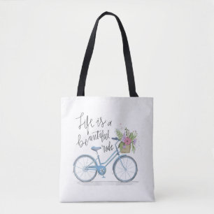 La vida inspiradora es una bolsa de asas hermosa