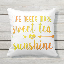 La vida necesita una almohada más dulce del té y