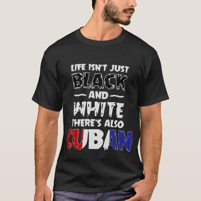 La vida no es apenas también camiseta cubana (Anverso)
