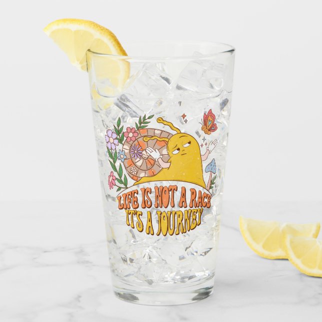 La vida no es una carrera, es un viaje (Anverso (hielo))