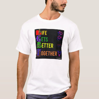 La vida reúne una mejor camiseta de la calidad de
