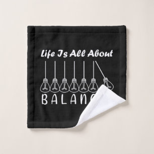 La vida se trata de inspiración de equilibrio y mo