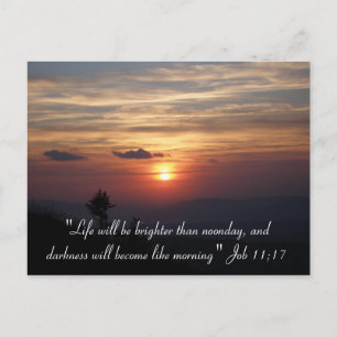 "La vida será..." - Tarjeta postal