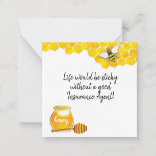 La vida sería una tarjeta de presentación pegajosa