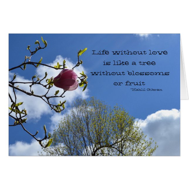 La vida sin amor es como (Anverso (Horizontal))