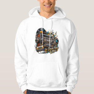 La vida suena mejor con música sudadera con capuch
