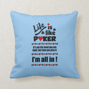 La VIDA TIENE GUSTO de la almohada de tiro de