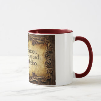 La vida tiene gusto de la taza inspiradora de la
