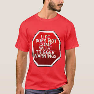 La Vida Viene Con Una Camiseta De Advertencias Des