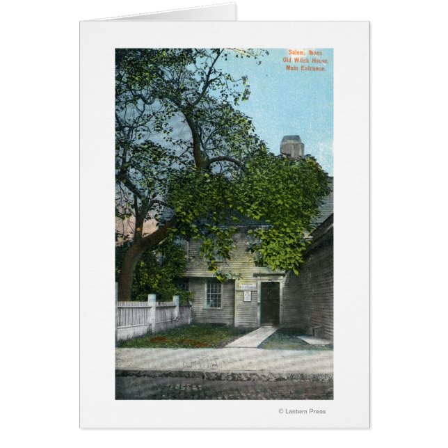 La vieja casa de brujas, entrada principal (Frente)