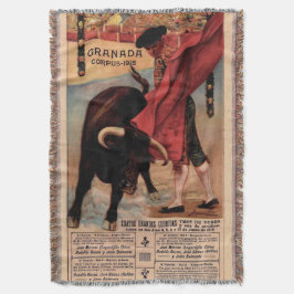 La vieja manta de toros española