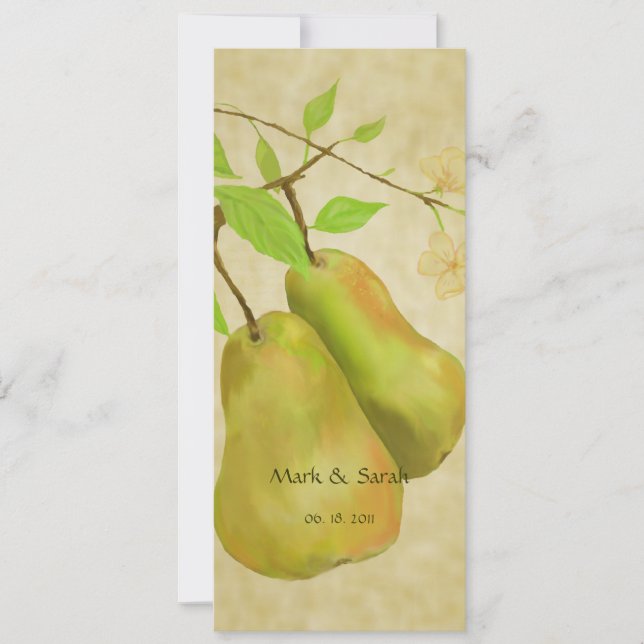 La Vieja Perfecta Invitación Pear II (Anverso)