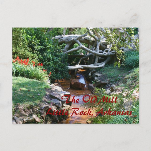 La vieja postal del molino (Anverso)