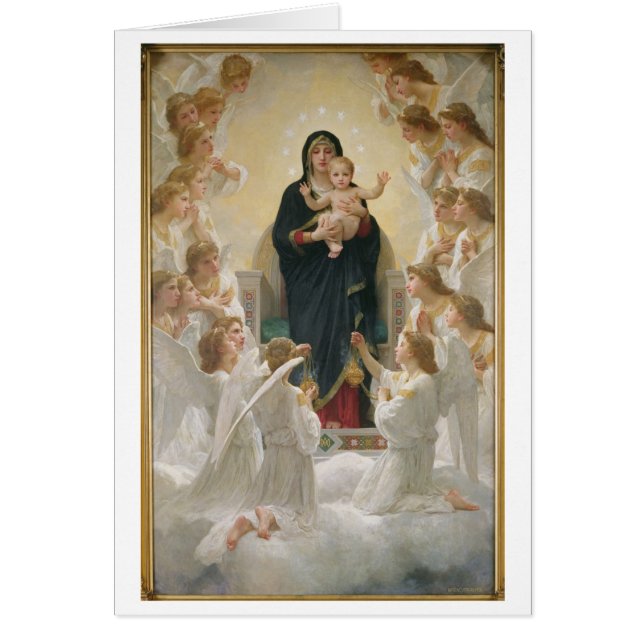 La Virgen con Angels, 1900 (Frente)